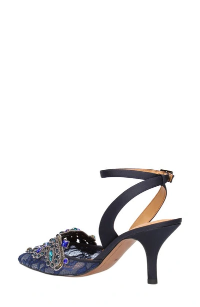 Shop J. Reneé Desdemona Pointed Toe Pump In Navy