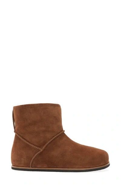 Shop Rag & Bone Bailey Faux Shearling Lined Boot In Chestnut Suede