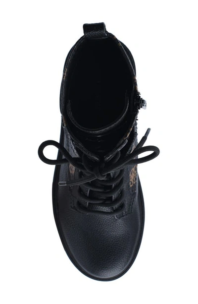 Guess Orana Combat Boot In Brown