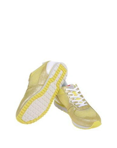 Shop Lotto Leggenda Sneakers In Yellow