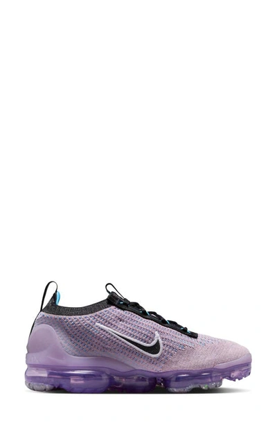 Shop Nike Air Vapormax 2021 Fk Sneaker In Lilac/ Black/ Grape/ Blue