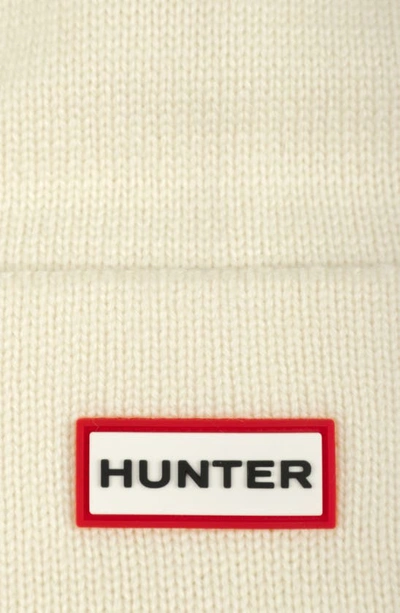 Shop Hunter Play Essential Cuff Beanie In  White