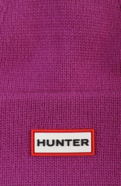 Shop Hunter Play Essential Cuff Beanie In Prismatic Pink