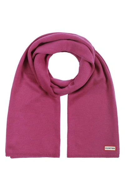 Shop Hunter Play Essential Recycled Polyester Blend Scarf In Prismatic Pink