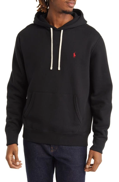 Polo Ralph Lauren Ralph Lauren Pullover Hoodie Black In Polo Black