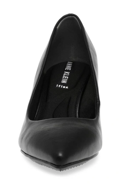 Shop Anne Klein Benedette Pointed Toe Pump In Black
