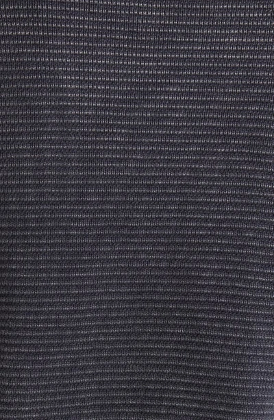 Shop Marine Layer Cotton Crewneck Sweater In Washed Black
