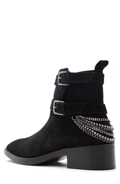 Shop Aldo X Jordan Fisher Kairi Moto Boot In Black