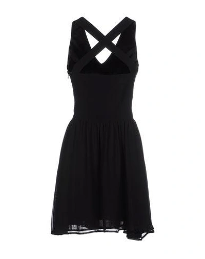 Shop Grace Mmxiii Short Dress In Black