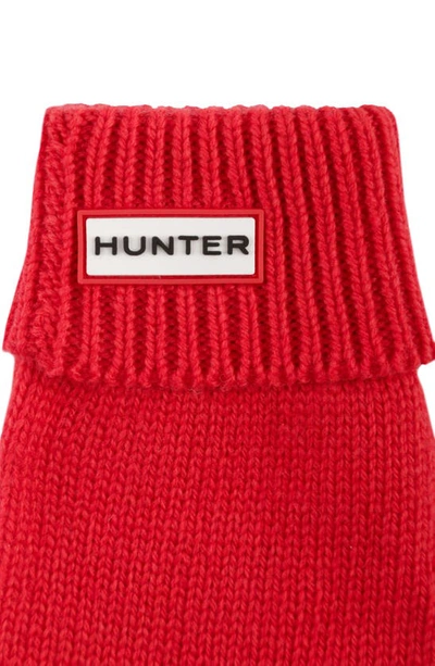 Shop Hunter Play Essential Gloves In Logo Red