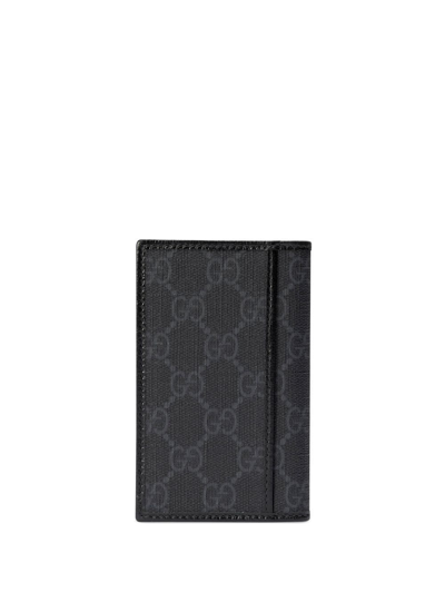 Shop Gucci Interlocking G Bi-fold Cardholder In Black