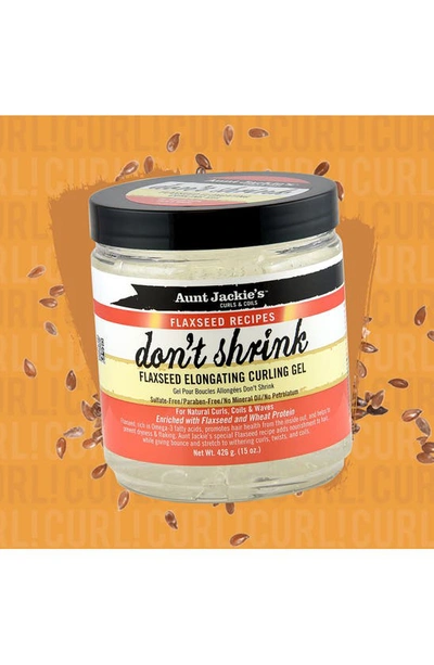 Shop Aunt Jackie's Dont Shrink Flaxseed Elongating Curling Gel