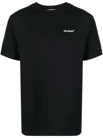 Shop Off-white Printed T-shirt In Nero