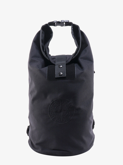 Shop Stone Island Backpack In Black