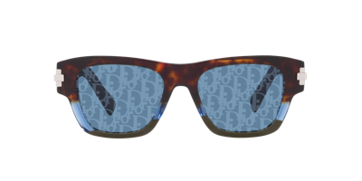 Shop Dior Man Sunglasses Blacksuit Xl S2u In Blue