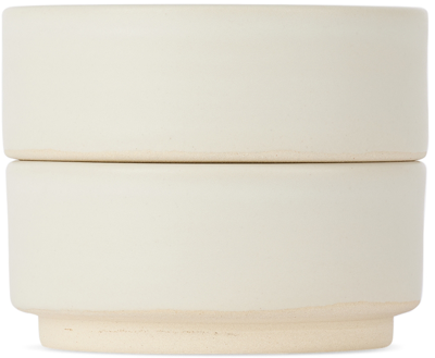 Shop Frama Off-white Otto Medium Bowl Set In Natural