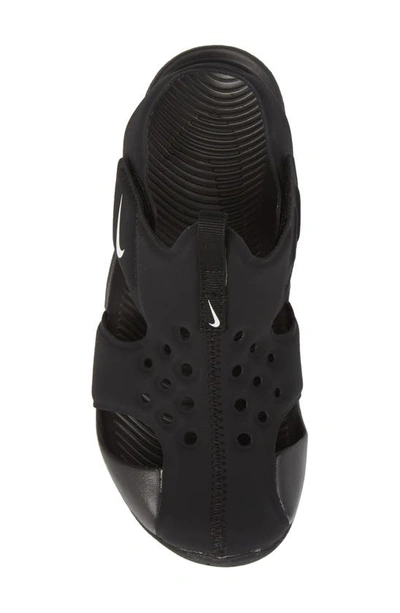 Shop Nike Sunray Protect 2 Sandal In Black/ White