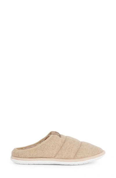 Barbour Nell Mule Slipper In Oatmeal