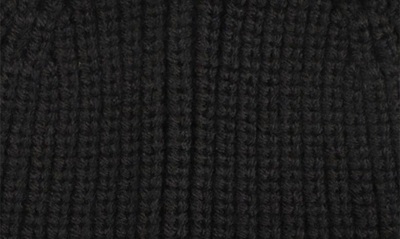 Kg Kurt Geiger Beaded Evil Eye Beanie In Black