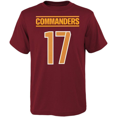 Shop Outerstuff Youth Terry Mclaurin Burgundy Washington Commanders Mainliner Player Name & Number T-shirt