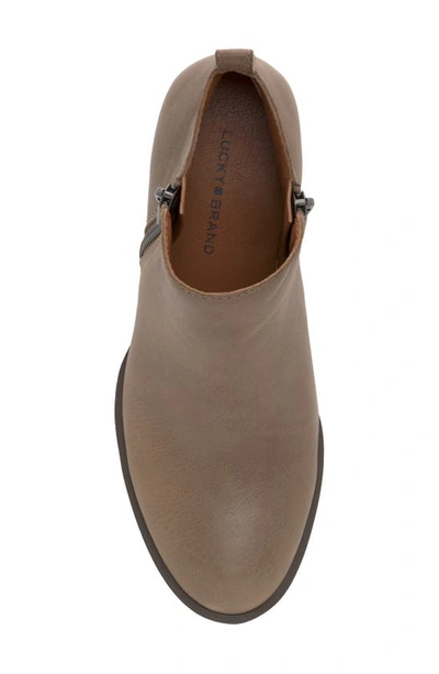 Shop Lucky Brand Basel Bootie In Dune