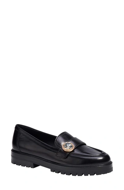Shop Kate Spade Posh Loafer In Black
