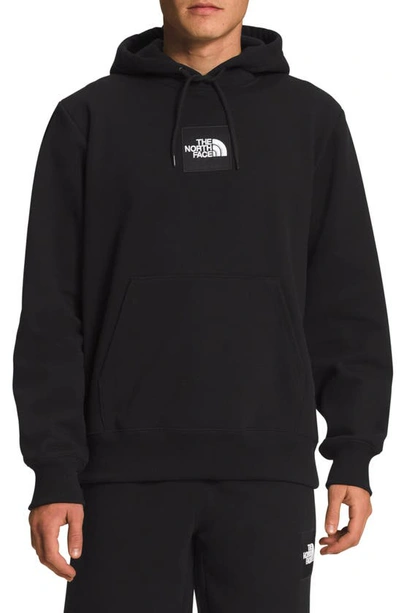 Shop The North Face Box Logo Graphic Hoodie In Tnf Black/ Tnf Black