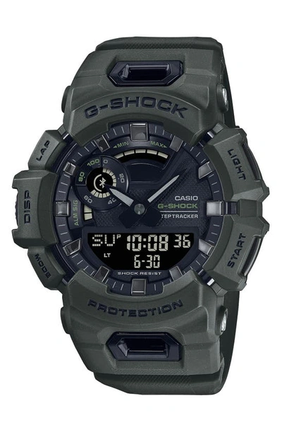 Shop G-shock Ana-digi Resin Watch, 51mm In Green