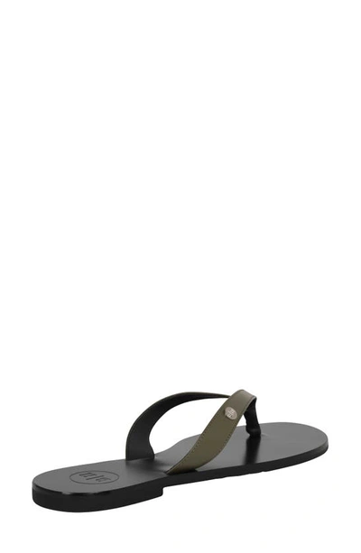 Bella Ha Italian Leather Handmade Flip Flop In Kalamata