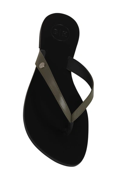 Bella Ha Italian Leather Handmade Flip Flop In Kalamata