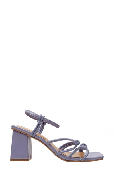Shop Lisa Vicky Abloom Strappy Block Heel Sandal In Pale Purple