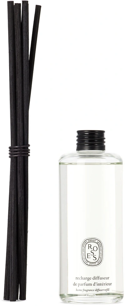 Shop Diptyque Roses Reed Diffuser Refill In Na