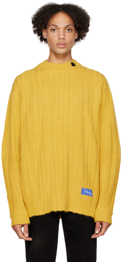 Shop Ader Error Yellow Fluic Sweater