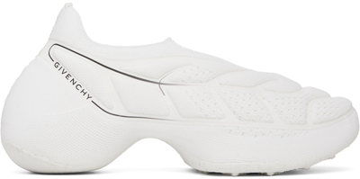 Shop Givenchy White Tk-360+ Sneakers In 149 White/pink