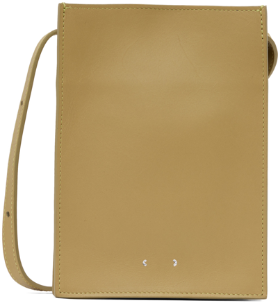 Shop Pb 0110 Green Ab 105 Shoulder Bag In Light Olive