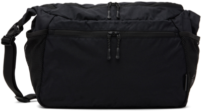 Snow Peak Black Shoulder Bag In Bk Black