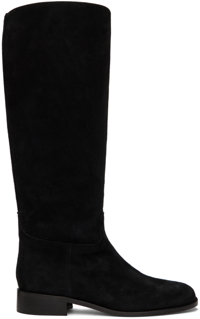 Shop Maryam Nassir Zadeh Ssense Exclusive Black Canyon Tall Boots In 008 Black