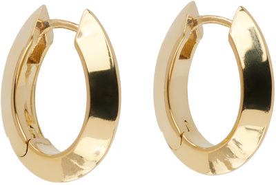 Shop Sophie Buhai Gold Ada Hoop Earrings In 18k Gold Vermeil