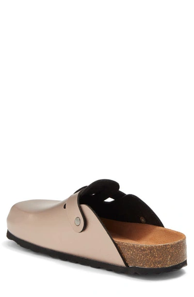 Shop Valentino By Mario Valentino Leather Clog In Bronze