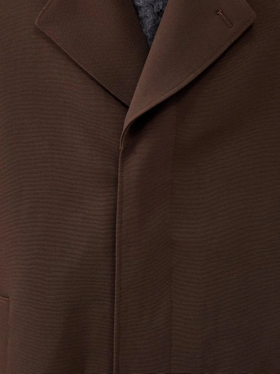 Our Legacy Uniform Wool Coat In Brown | ModeSens