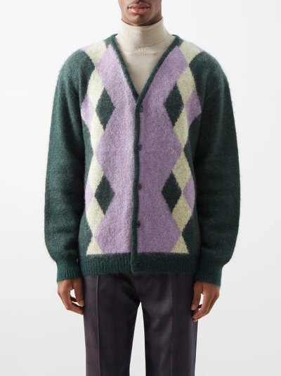 Needles Mohair Cardigan In Multi-colored | ModeSens