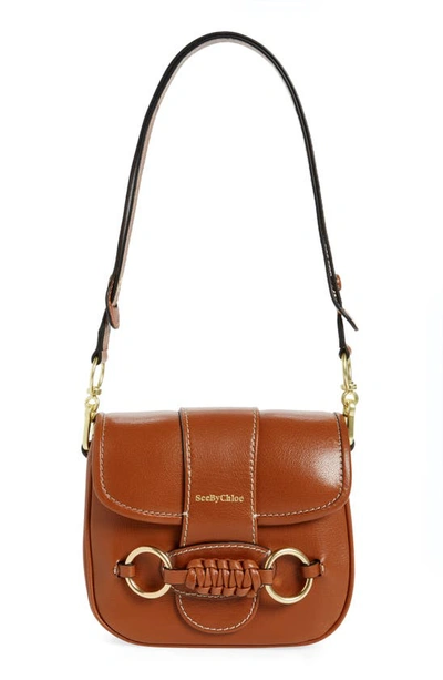 See By Chloé Women's Saddie Leather Crossbody Bag In Brown | ModeSens