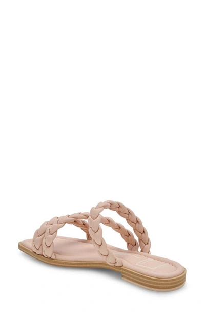 Shop Dolce Vita Iman Slide Sandal In Cream Stella