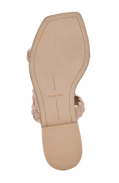Shop Dolce Vita Iman Slide Sandal In Cream Stella