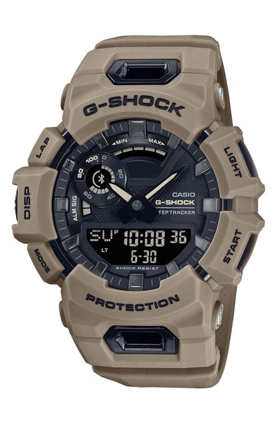 Shop G-shock G-squad Digital Watch, 49mm In Beige