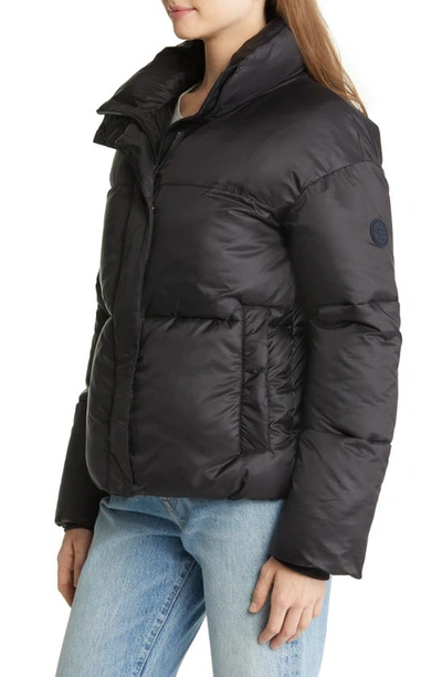 Shop Ugg Vickie Water Resistant Puffer Jacket In Black