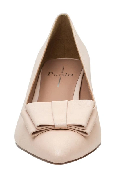 Shop Linea Paolo Perdue Pointed Toe Pump In Pale Pink