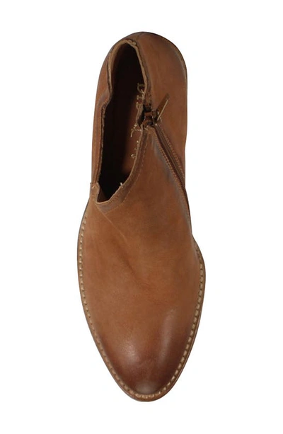 Diba True Ma Sheena Bootie In Rich Cognac Brown