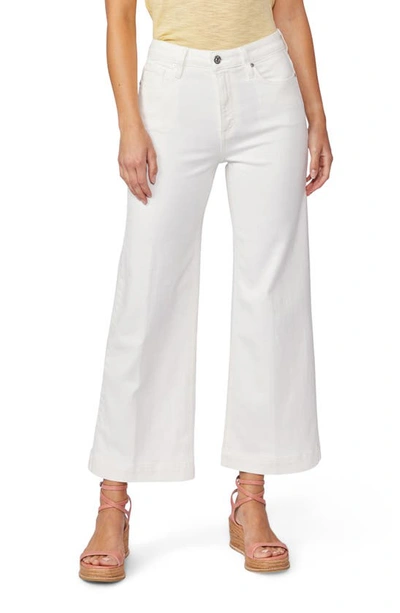 PAIGE PAIGE ANESSA HIGH WAIST WIDE LEG CROP JEANS 