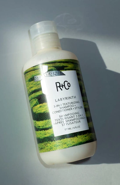 R + Co Labyrinth 3-in-1 Texturizing Shampoo, Conditioner And Styler 6 oz